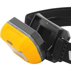 Lanterna de LED para cabeça,  recarregável, LED COB, LCV 300, VONDER