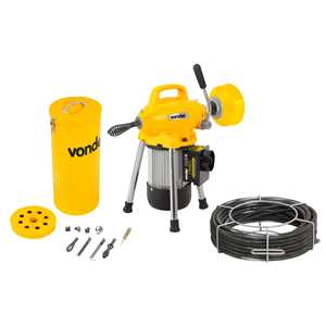 Desentupidora elétrica, 390 W, DV 390, 220 V~, VONDER