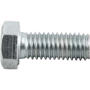 Parafuso sextavado zincado 1/2" x 1.1/4", UNC, rosca total, VONDER