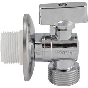 Registro de esfera 3/4" x 1/2" para máquina de lavar roupas VONDER