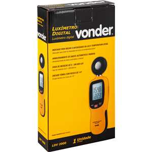Luxímetro digital LDV 2000, VONDER
