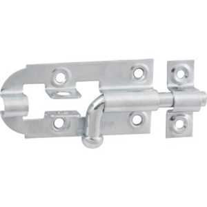 Fecho redondo 5", 127 mm, zincado, VONDER