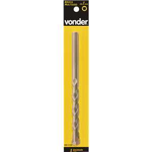 Broca multiuso, com ponta de metal duro, 10,0 mm x 140 mm, BMV 0100, VONDER