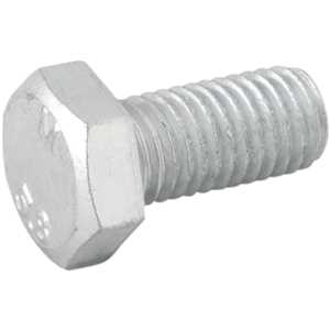 Parafuso sextavado zincado, 12 mm x 25 mm, MA, VONDER