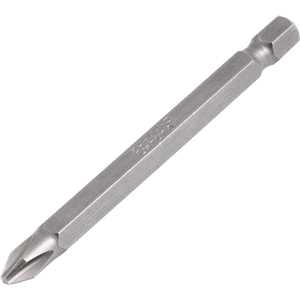 Bits/ponteira phillips com encaixe 1/4", nº 2 x 75 mm, com 5 peças, VONDER