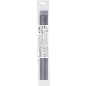 Eletrodo revestido para aço carbono, E6013, com 2,50 mm, conjunto com 10 peças, VONDER