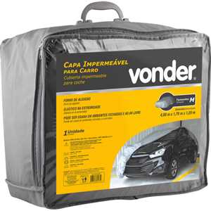 Capa impermeável para carro, tamanho M, VONDER
