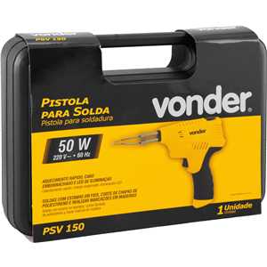 Pistola para solda, 50 W, 220 V~, PSV 150 VONDER