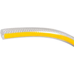 Mangueira PVC cristal trançada, multiuso, 250 libras, 3/8" VONDER