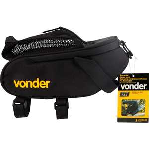 Bolsa de selim com suporte de garrafa d'água para bicicleta, VONDER