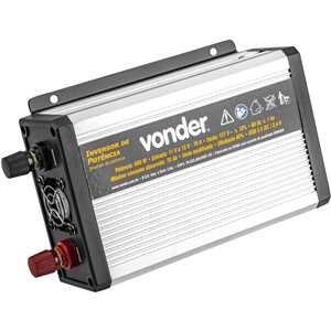Inversor de potência 600 W, 12 V DC para 127 V~ VONDER