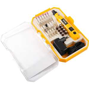 Microrretífica a bateria 3,6 V, fonte bivolt automático, com 24 acessórios, MBV 036, VONDER