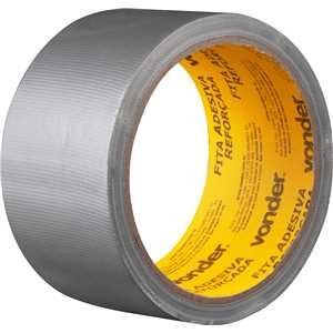 Fita adesiva reforçada, 50 mm x 10 m prata, VONDER