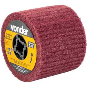 Roda de manta abrasiva para PEV 1380, grão 320, VONDER