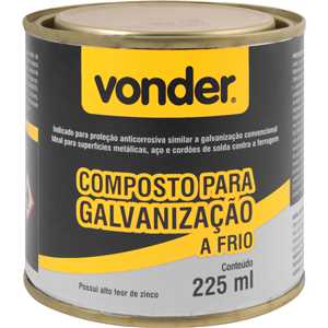 Composto para galvanização a frio, 225 ml, VONDER