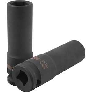 Soquete sextavado longo de impacto, 15 mm, encaixe de 1/2", VONDER