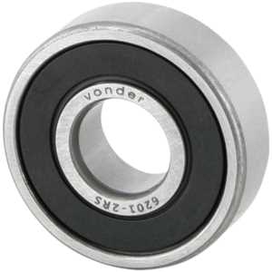 Rolamento rígido de esfera, 6201-2RS, VONDER