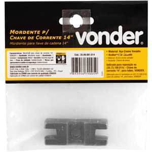 Mordente para chave de corrente 14", VONDER