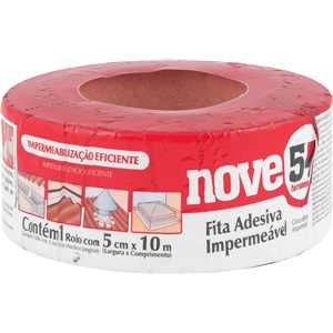 Fita adesiva impermeável, 5 cm x 10 m, NOVE54
