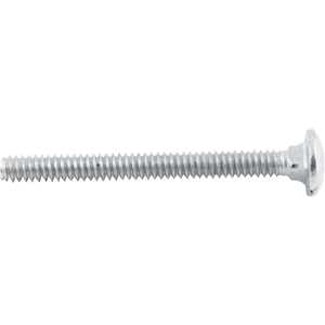 Parafuso francês zincado, 3/16" x 2", com porca, VONDER