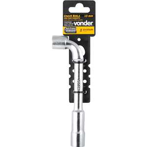 Chave biela com furo passante, 13 mm, VONDER