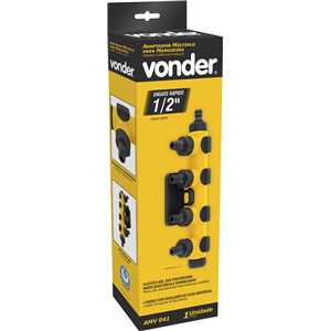Adaptador múltiplo para mangueira com 4 saídas e regulador de fluxo individual AMV 041, VONDER