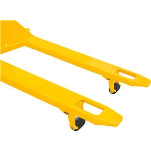 Paleteira hidráulica, 1,5 tonelada (1,5 tf), 1.150 mm x 685 mm, roda simples de nylon,PSN 156, VONDER