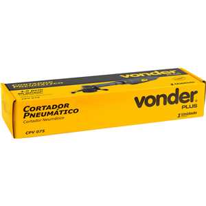 Cortador pneumático, CPV 075, VONDER PLUS