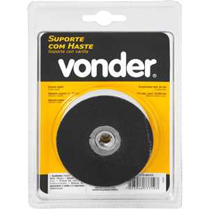 Suporte para acessórios com engate rápido de 3", com haste, VONDER