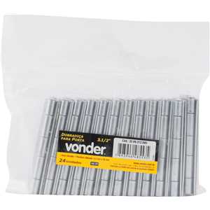 Dobradiça para porta 3.1/2", em ferro zincado, VONDER