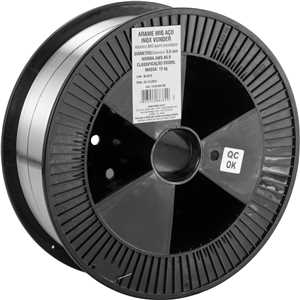 Arame MIG aço inox ER309LSi, 0,8 mm, carretel com 15 kg, VONDER