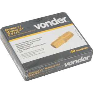 Emenda para mangueira 5/16", VONDER