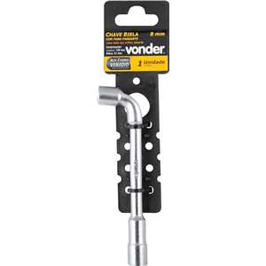 Chave biela com furo passante, 8 mm, VONDER