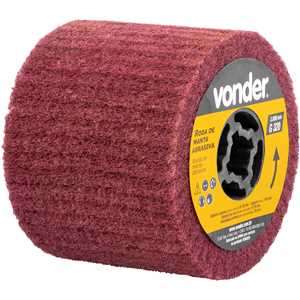 Roda de manta abrasiva para PEV 1380, grão 320, VONDER