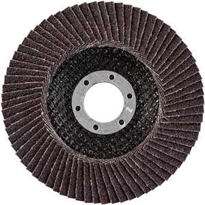 Flap-disc, disco de desbaste/acabamento, 4.1/2" - 115 mm, cônico, grão 80, NOVE54