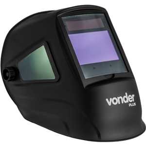 Máscara para solda com escurecimento automático e visor lateral, CORES REAIS, tonalidade 5 a 13, MSV 513, VONDER PLUS