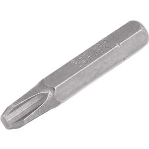 Bits/ponteira phillips com encaixe 1/4", nº 3 x 38 mm, com 5 peças, VONDER