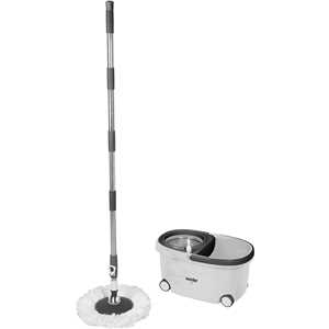 Rodo MOP giratório com cesto de 7,5 litros em aço inox VONDER