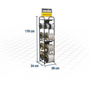 Expositor para cabo de aços VONDER