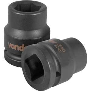 Soquete sextavado de impacto, encaixe de 3/4" x 22,0 mm, VONDER