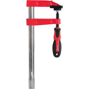 Grampo tipo sargento 250 mm x 80 mm, com ranhuras, NOVE54