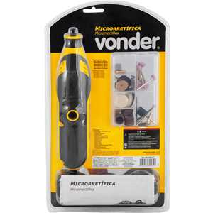 Microrretífica com acessórios, 130 W, 127 V~, MRV 042 VONDER
