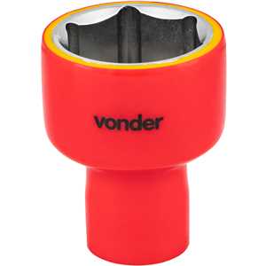 Soquete sextavado isolado, encaixe de 1/2", 32,0 mm, IEC60900, VONDER