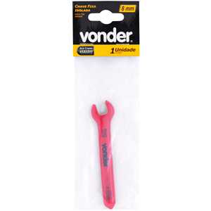 Chave fixa 8,0 mm, uma boca, isolada, IEC60900, VONDER