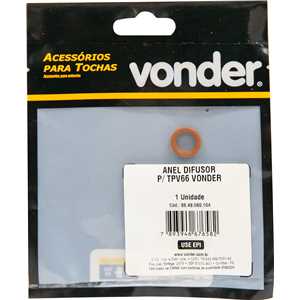 Anel difusor de gás , para tocha TPV 66, VONDER