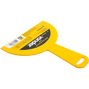 Espátula plástica lisa de 6", VONDER