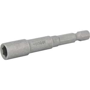 Soquete sextavado magnético 1/4" VONDER