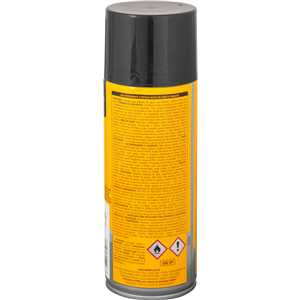 Tinta em spray metálico, preto, 350 ml/250 g, VONDER