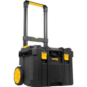 Caixa plástica para ferramentas, com rodas, CRV 900 VONDER PLUS