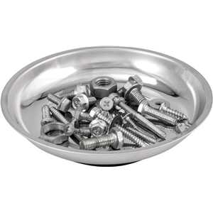 Bandeja magnética redonda, inox, Ø 150 mm VONDER